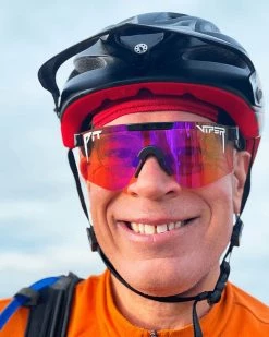 Pit Viper The Originals Mudslinger / Amber Reflective - Lunettes De Soleil -Vélo Soldes Pit Viper Mud Slinger Amber Reflective PV GLA 0010 2749 6