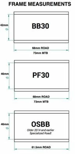 Praxis Works BB30/PF30 M30 Boîte De Pédalier MTB 8 Praxis Works BB30/PF30 M30 Boîte De Pédalier MTB – Image 6