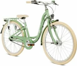 Puky Vélo Enfant Skyride 24-7 Classic -Vélo Soldes Puky Skyride 24 7 Classic Kinderfahrrad Retro Green 4015731048210 1
