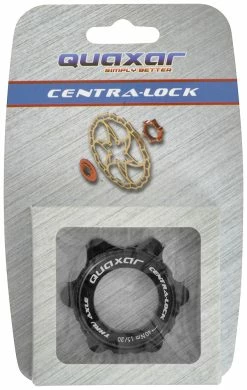 Quaxar Adaptateur CNC Centerlock Pour Axe De 15/20mm 8 Quaxar Adaptateur CNC Centerlock Pour Axe De 15/20mm -Vélo Soldes Quaxar CNC Centerlock Adapter fur 1520mm Achse schwarz 2