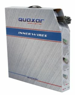 Quaxar Câble De Déplacement En Acier Inoxydable 2000mm (paquet De 100)