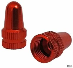 RFR Capuchons De Valve SV/AV -Vélo Soldes RFR Ventilkappen SV AV red 40426