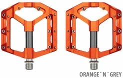 RFR Pédales Plates SLT 2.0 -Vélo Soldes RFR SLT 2 0 Flat Plattformpedale 20093329 4 orange grey
