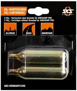 SKS Germany Cartouches De CO² Sans Filetage 16g (set De 2)