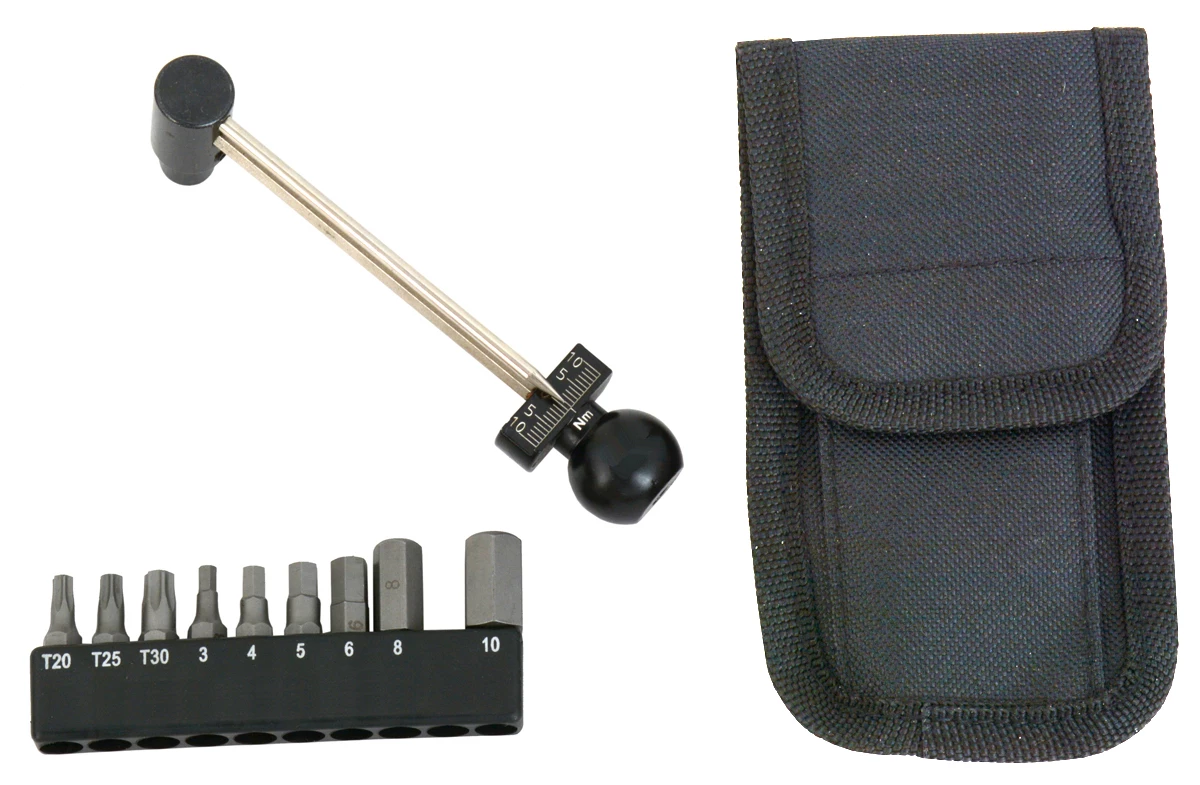 Radon Clé Dynamométrique Miniature Comp 1/4" 1-10 Nm Avec Embouts 3 Radon Clé Dynamométrique Miniature Comp 1/4" 1-10 Nm Avec Embouts