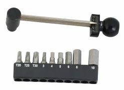 Radon Clé Dynamométrique Miniature Comp 1/4" 1-10 Nm Avec Embouts 5 Radon Clé Dynamométrique Miniature Comp 1/4" 1-10 Nm Avec Embouts -Vélo Soldes Radon Mini Drehmomentschluessel 2