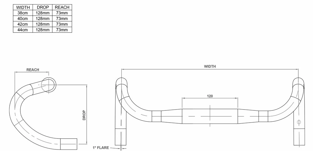 RITCHEY Guidon Comp Curve 6 RITCHEY Guidon Comp Curve – Image 4