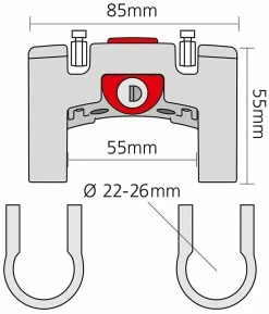 Rixen & Kaul - KLICKfix Adaptateur De Guidon KLICKfix Avec Antivol 7 Rixen & Kaul - KLICKfix Adaptateur De Guidon KLICKfix Avec Antivol -Vélo Soldes Rixen Kaul KLICKfix Lenkeradapter mit Schloss 0211L cMW9DlSNyijA43