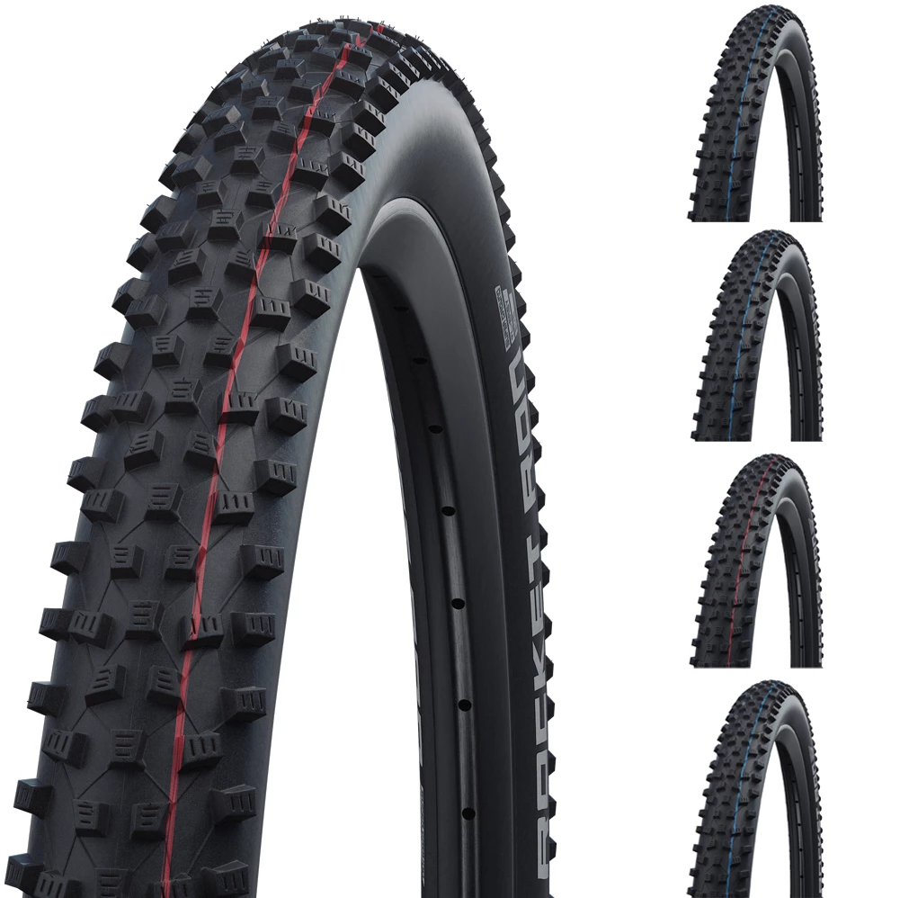 Schwalbe Rocket Ron Evo Super Ground 27,5" Addix TLE E-25 Pneus Pliants 3 Schwalbe Rocket Ron Evo Super Ground 27,5" Addix TLE E-25 Pneus Pliants