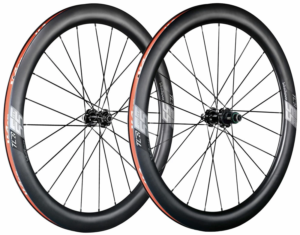 Vision SC 55 Disc Clincher TLR Jeu De Roues Carbone 4 Vision SC 55 Disc Clincher TLR Jeu De Roues Carbone – Image 2