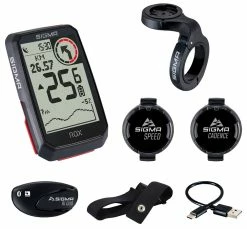 SIGMA ROX 4.0 Compteur Velo GPS Set Capteurs -Vélo Soldes SIGMA ROX 4 0 white 01063 04