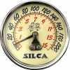 Silca Manomètre Pour Pista / Superpista -Vélo Soldes SILCA Manometer fur Pista Superpista AM PU SPA COM 005