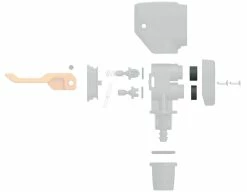 SKS Germany Kit De Caoutchouc De Valve MV Easy -Vélo Soldes SKS GERMANY MV Easy Ventilgummiset 11683 c