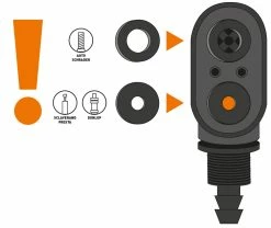 SKS Germany Kit De Caoutchouc De Valve MV Easy -Vélo Soldes SKS GERMANY MV Easy Ventilgummiset 11683 d