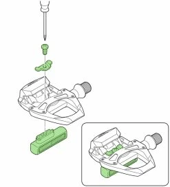 Shimano SM-PD65 Kit De Réflecteurs 7 Shimano SM-PD65 Kit De Réflecteurs -Vélo Soldes SM PD65 Reflektor Set Y40R98110 b