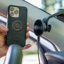 SP CONNECT Suction Mount -Vélo Soldes SPConnectSuctionMount SaugnapfSmartphoneHalterUsageCar