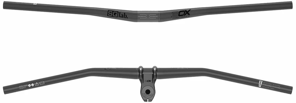Sqlab 3OX Carbon 780mm Handlebar 6 Sqlab 3OX Carbon 780mm Handlebar – Image 4