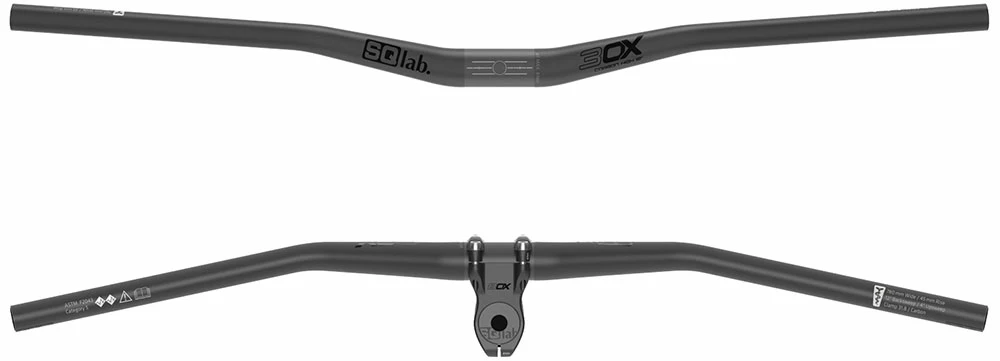 Sqlab 3OX Carbon 780mm Handlebar 7 Sqlab 3OX Carbon 780mm Handlebar – Image 5