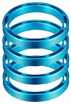 Supacaz Jeu D'entretoises Creuses SupaSpacer 1 1/8" 8 Supacaz Jeu D'entretoises Creuses SupaSpacer 1 1/8" -Vélo Soldes SUPACAZ Hollow SupaSpacer Set HS 03 2