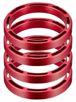 Supacaz Jeu D'entretoises Creuses SupaSpacer 1 1/8" 9 Supacaz Jeu D'entretoises Creuses SupaSpacer 1 1/8" -Vélo Soldes SUPACAZ Hollow SupaSpacer Set HS 03 3