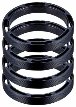 Supacaz Jeu D'entretoises Creuses SupaSpacer 1 1/8" 10 Supacaz Jeu D'entretoises Creuses SupaSpacer 1 1/8" -Vélo Soldes SUPACAZ Hollow SupaSpacer Set HS 03 4