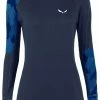 SALEWA Cristallo Warm - Women's Baselayer Longsleeve -Vélo Soldes Salewa Cristallo Warm Damen Outdoorshirt 00 0000028206 3960 1