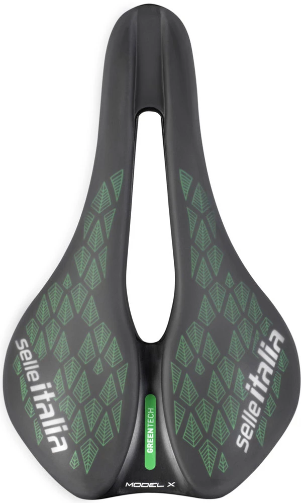 SELLE ITALIA Selle MODEL X Green Superflow LEAF 4 SELLE ITALIA Selle MODEL X Green Superflow LEAF – Image 2