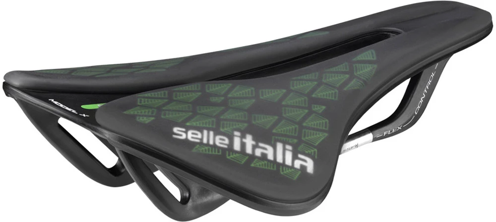 SELLE ITALIA Selle MODEL X Green Superflow LEAF 3 SELLE ITALIA Selle MODEL X Green Superflow LEAF