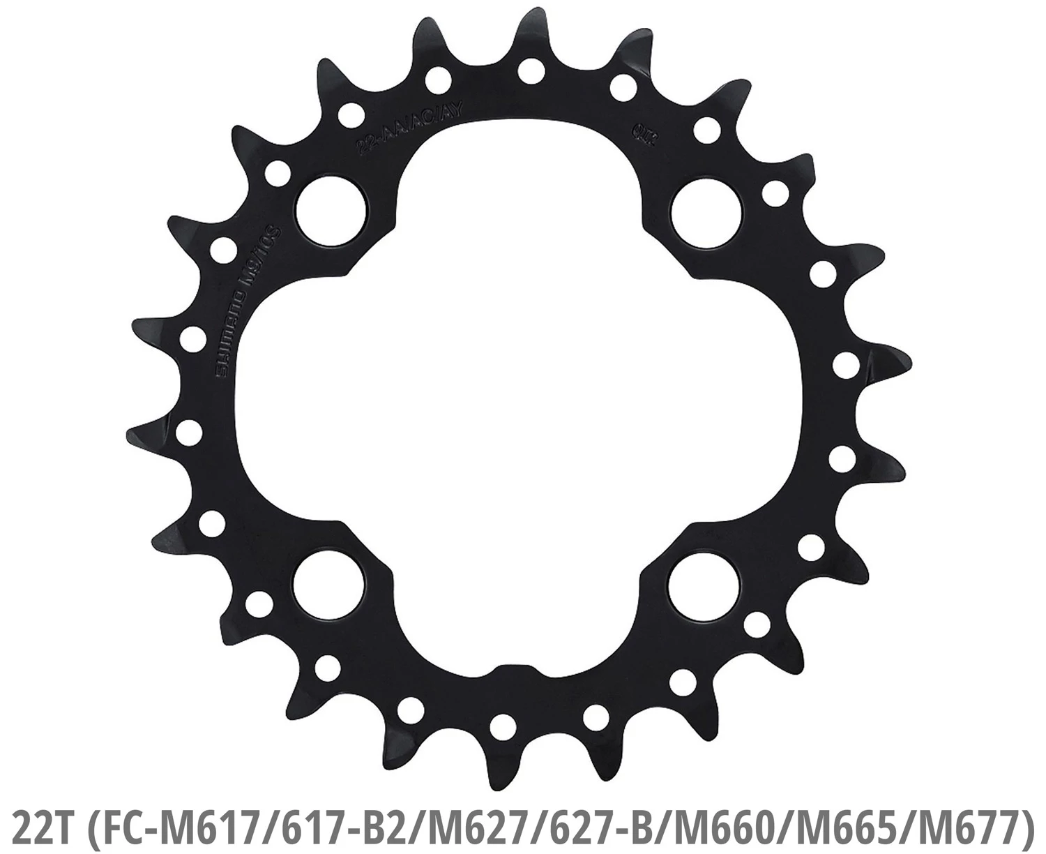 Shimano SLX/DEORE Plateau Pour FC-M660/M617 4 Shimano SLX/DEORE Plateau Pour FC-M660/M617 – Image 2