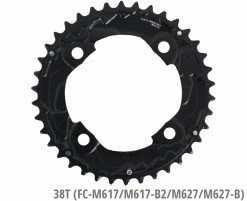 Shimano SLX/DEORE Plateau Pour FC-M660/M617 12 Shimano SLX/DEORE Plateau Pour FC-M660/M617 -Vélo Soldes Shimano 38T Y1RP98080