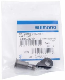 Shimano Unité D'axe Pour Support De Dérailleur RD-M6100 6 Shimano Unité D'axe Pour Support De Dérailleur RD-M6100 -Vélo Soldes Shimano Achseinheit fur RD M6100 Schaltwerk Halter Y3HK98010 b