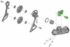 Shimano Unité D'axe Pour Support De Dérailleur RD-R8050 5 Shimano Unité D'axe Pour Support De Dérailleur RD-R8050 -Vélo Soldes Shimano Achseinheit fur RD R8050 Schaltwerk Halter Y3HR98010 a