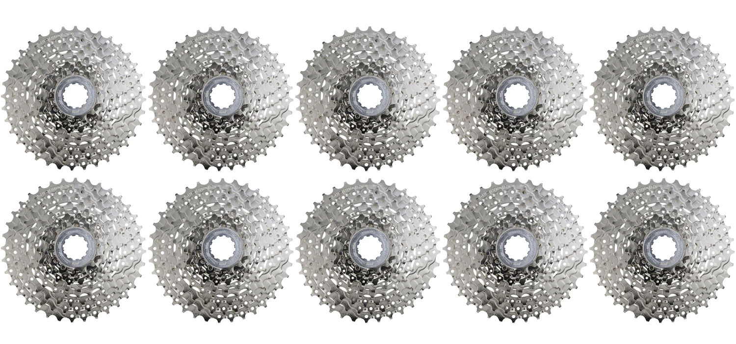 Shimano Cassette CS-HG400 9 Vitesses (emballage Atelier 10 Pièces) 3 Shimano Cassette CS-HG400 9 Vitesses (emballage Atelier 10 Pièces)