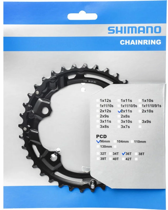Shimano DEORE FC-M5100-2/M5100-B2 2x11 Vitesses Plateau 7 Shimano DEORE FC-M5100-2/M5100-B2 2x11 Vitesses Plateau – Image 5