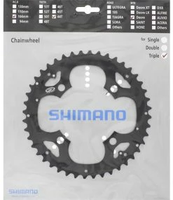 Shimano Plateau DEORE Pour FC-M530/531/532/533/590/591 8 Shimano Plateau DEORE Pour FC-M530/531/532/533/590/591 -Vélo Soldes Shimano DEORE Kettenblatt fur FC M530 44T KSR Y1GX98060
