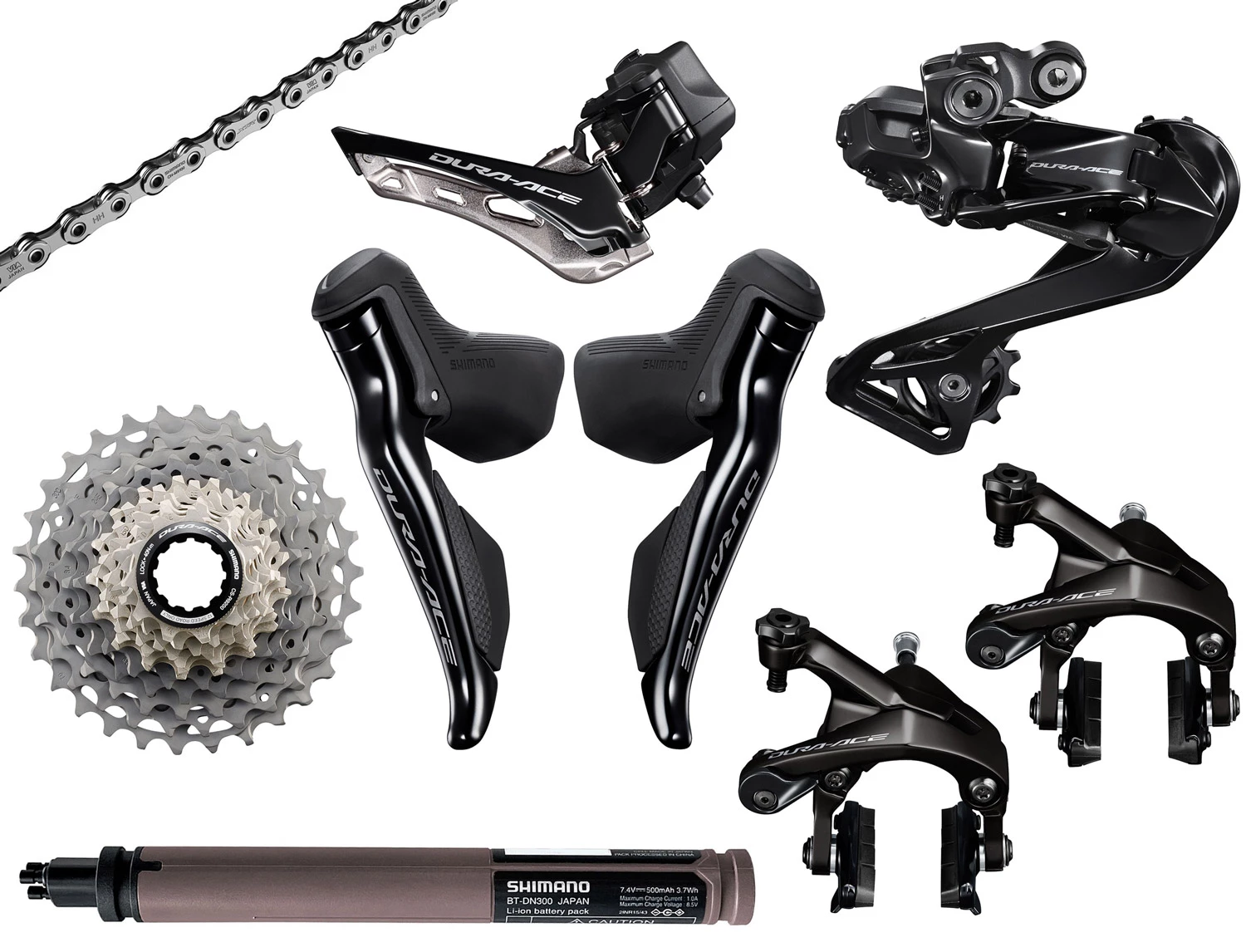 Shimano Kit De Mise à Niveau DURA ACE Di2 R9250 2x12 Vitesses Frein Sur Jante 3 Shimano Kit De Mise à Niveau DURA ACE Di2 R9250 2x12 Vitesses Frein Sur Jante