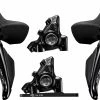 Shimano Kit De Freins à Disque DURA ACE Di2 ST-R9270+BR-R9270 2x12 Vitesses -Vélo Soldes Shimano DURA ACE Di2 ST R9270 BR R9270 2x12 fach Scheibenbremsen Set 20116417 a