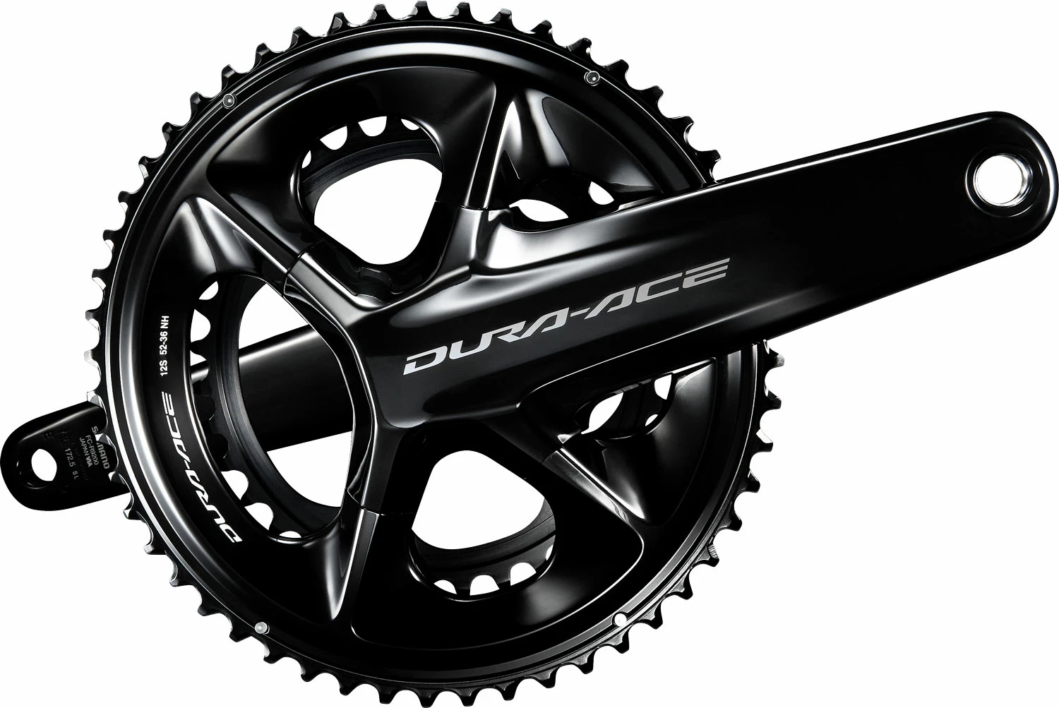 Shimano DURA ACE FC-R9200 Manivelle 12 Vitesses 52/36 3 Shimano DURA ACE FC-R9200 Manivelle 12 Vitesses 52/36