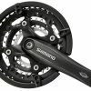 Shimano FC-T521 Manivelle 3x10 Vitesses 44/32/24 -Vélo Soldes Shimano FC T521 3x10 fach Kurbel 44 32 24 EFCT521C424CL