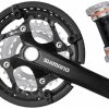 Shimano FC-T551 Manivelle 3x10 Vitesses 44/32/24 -Vélo Soldes Shimano FC T551 3x10 fach Kurbel 44 32 24 EFCT551C424CL