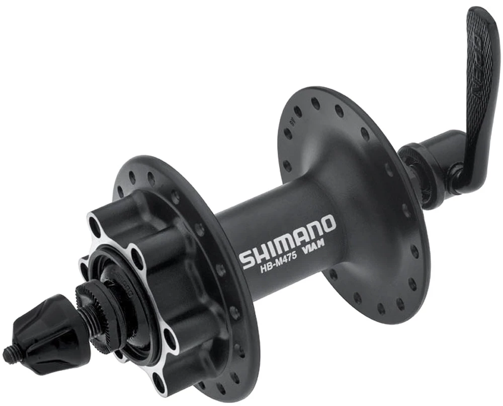 Shimano HB-M475 Moyeu De Roue Avant 6 Trous 3 Shimano HB-M475 Moyeu De Roue Avant 6 Trous
