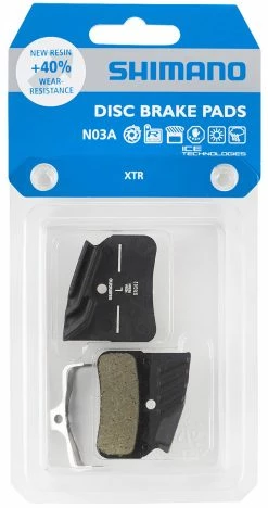 Shimano Plaquettes De Disque En Résine N03A 5 Shimano Plaquettes De Disque En Résine N03A -Vélo Soldes Shimano N03A Resin Disc Belage EBPN03ARFA b
