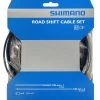 Shimano OT-SIS40 Set De Câbles De Dérailleur Acier Pour Vélo De Course -Vélo Soldes Shimano OT SIS40 Schaltzugset Stahl fur Rennrad Y60098501 a