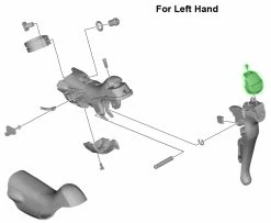 Shimano Badge SORA ST-3030 5 Shimano Badge SORA ST-3030 -Vélo Soldes Shimano SORA ST 3030 Namensschild