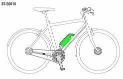 Shimano Batterie STEPS BT-E6010 418Wh Pour Montage Sur Cadre 10 Shimano Batterie STEPS BT-E6010 418Wh Pour Montage Sur Cadre -Vélo Soldes Shimano STEPS BT E6010 418Wh Akku fur Rahmenmontage a