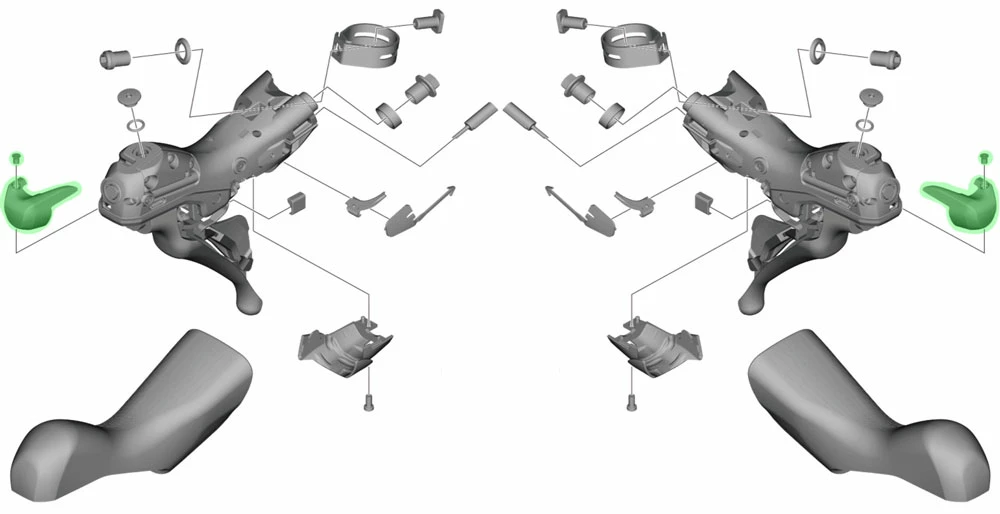 Shimano Badge TIAGRA/GRX ST-4720/RX600 6 Shimano Badge TIAGRA/GRX ST-4720/RX600 – Image 4