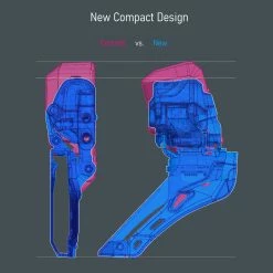 Shimano Dérailleur ULTEGRA Di2 FD-R8150 2x12 Vitesses 9 Shimano Dérailleur ULTEGRA Di2 FD-R8150 2x12 Vitesses -Vélo Soldes Shimano ULTEGRA Di2 FD R8150 2x12 fach Umwerfer IFDR8150F d