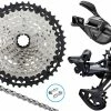 Shimano XT M8100 Kit De Mise à Niveau 1x12 Vitesses 10-45 I-Spec EV -Vélo Soldes Shimano XT M8100 1x12 fach Upgrade Kit 10 45 I Spec EV 20092886