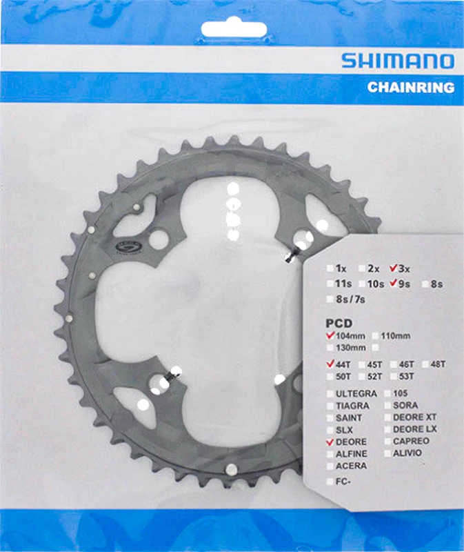 Shimano Plateau DEORE Pour FC-M590 44 Dents 3 Shimano Plateau DEORE Pour FC-M590 44 Dents