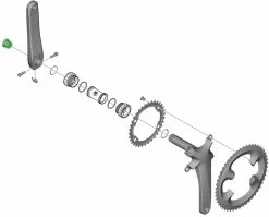 Shimano Vis De Fixation De Manivelle Ultegra/105/Tiagra -Vélo Soldes Shimano Y1P417000